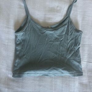 Brandy Melville Sage Green Tank Top